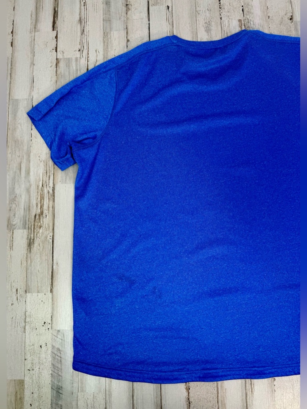 Adidas Tee Men's 2XL Blue Polyester Short Sleeve T-Shirt - Picture 10 of 10